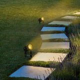 XIFEINIU Low Voltage Landscape Lights, 12V Outdoor LED Landscape Spotlights with IP65 Waterproof, 68.9ft Warm White Metal Landscape Lighting for Garden Yard Patio Walkway, 6 Pack (Extendable Up to 10 Lights)