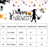 XIFEINIU Halloween Witch Costume Set Fancy Party Dress Outfit for Girls